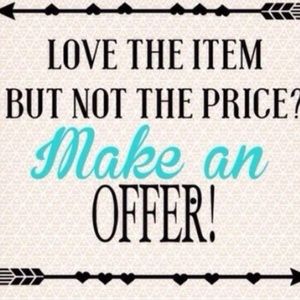 Accepting All Reasonable Offers 😁
